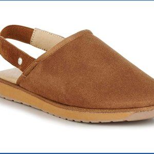 EMU Australia Women's Kerang Stinger Suede Slipper, Chestnut